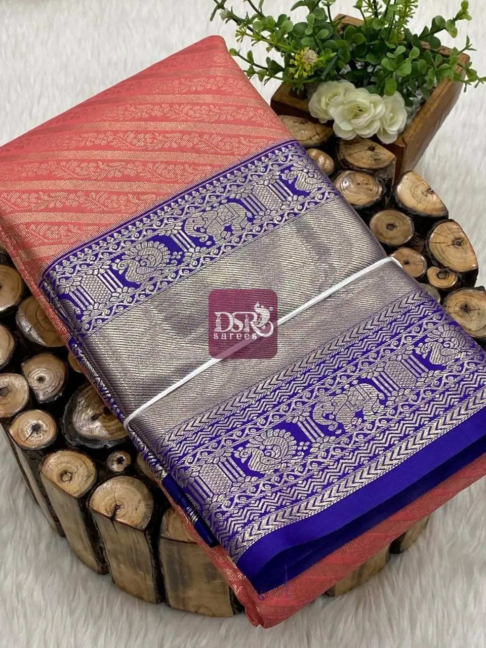 Tissue Brocade Silk Sarees