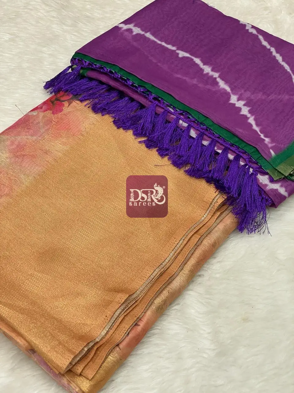 Chanderi Banarasi Sarees + Chanderi Sico Saree
