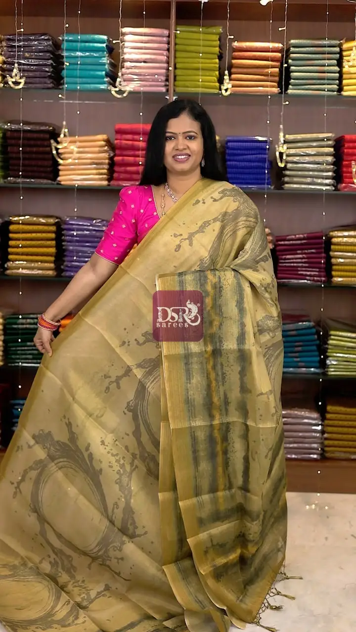 Semi Linen Cotton Tissue