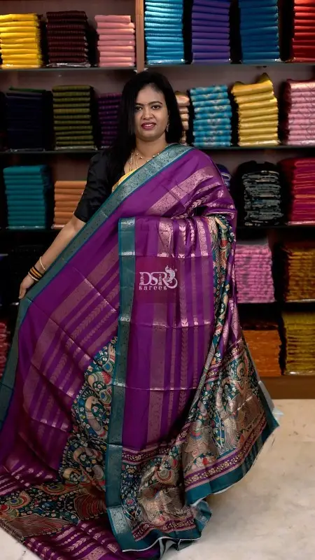 Digital Print Dola Crepe Saree