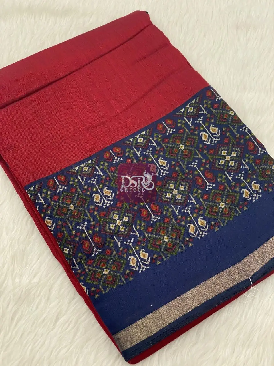 Ajrak Silk