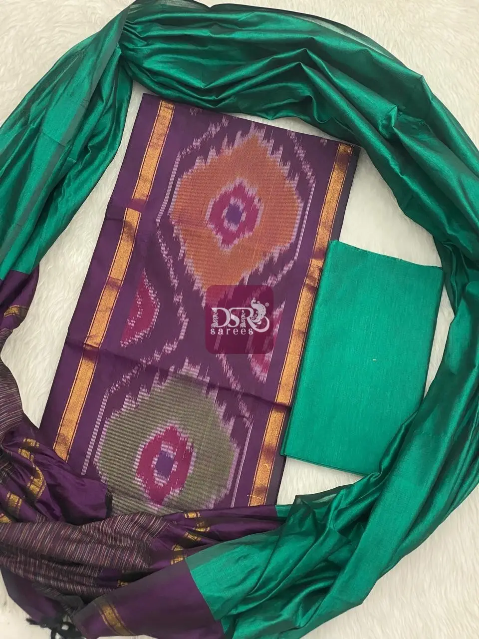 Pochampalli Silk Salwar