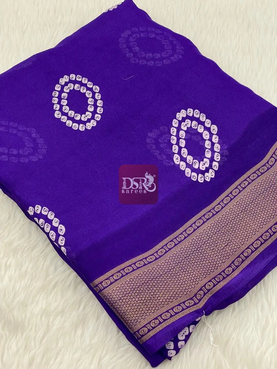 Viscose Chiffon Sarees - vol1