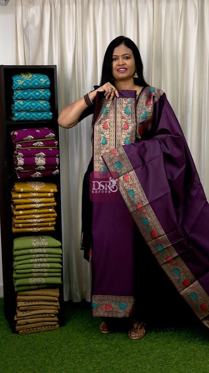 Premium Kanchi Silk Salwar - vol1