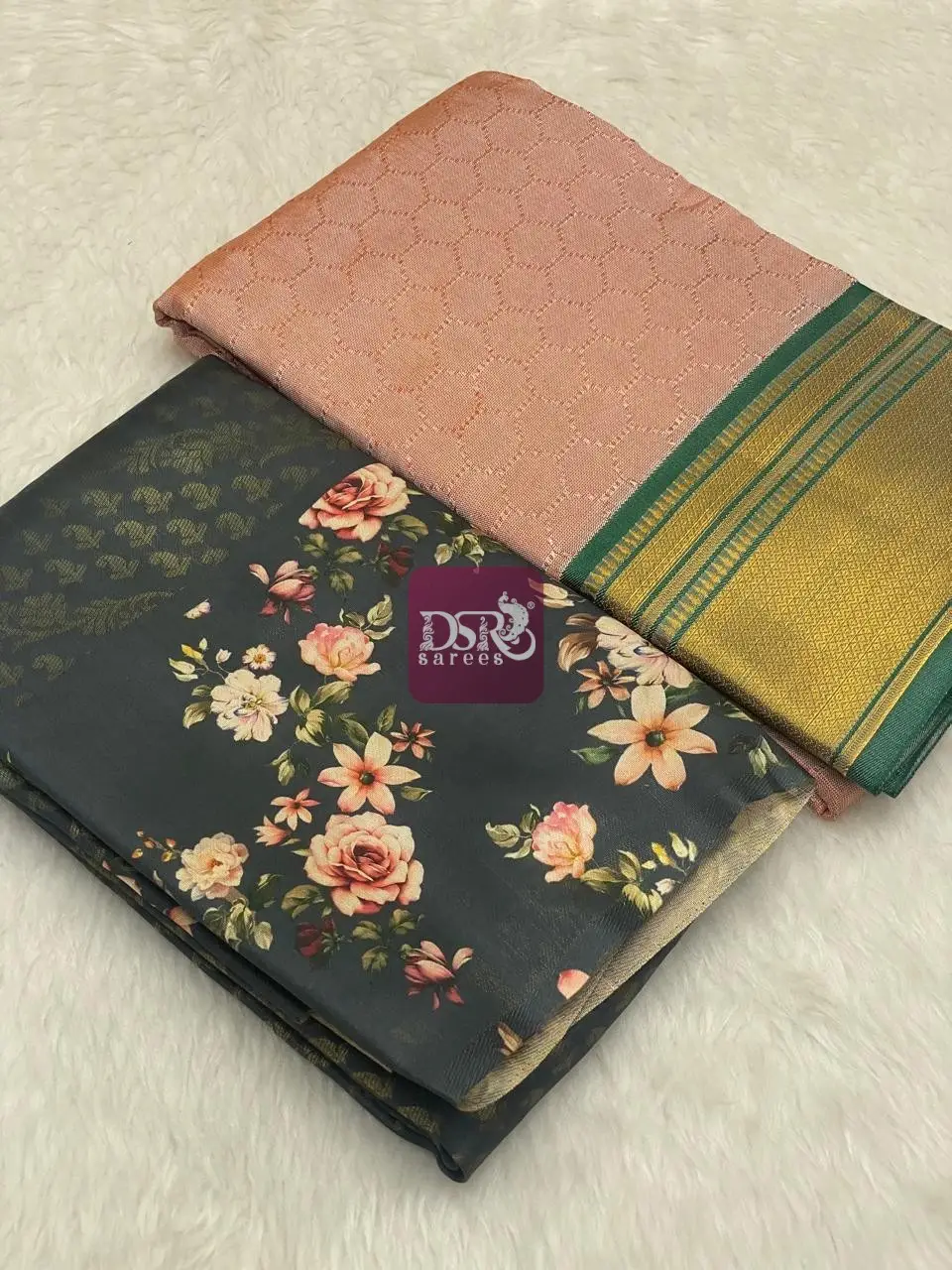 Gaji Silk + Brocade Silk