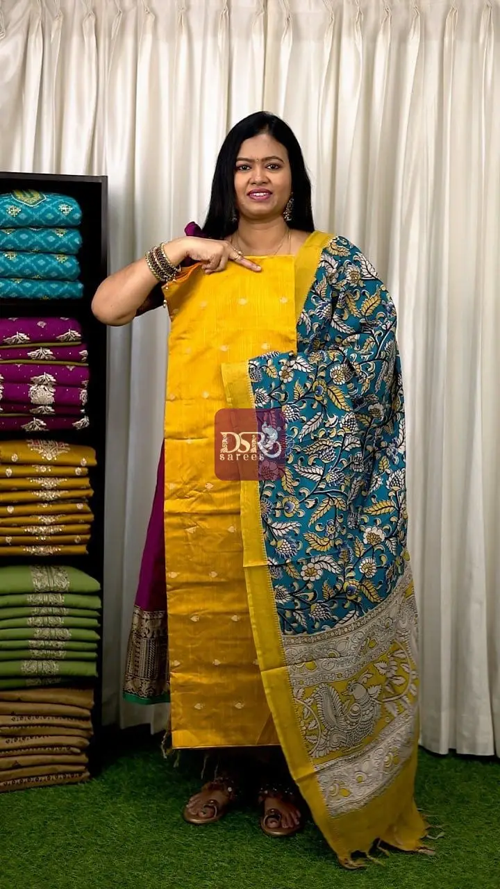 2 Pc Semi Dupion Salwar Suits - vol1