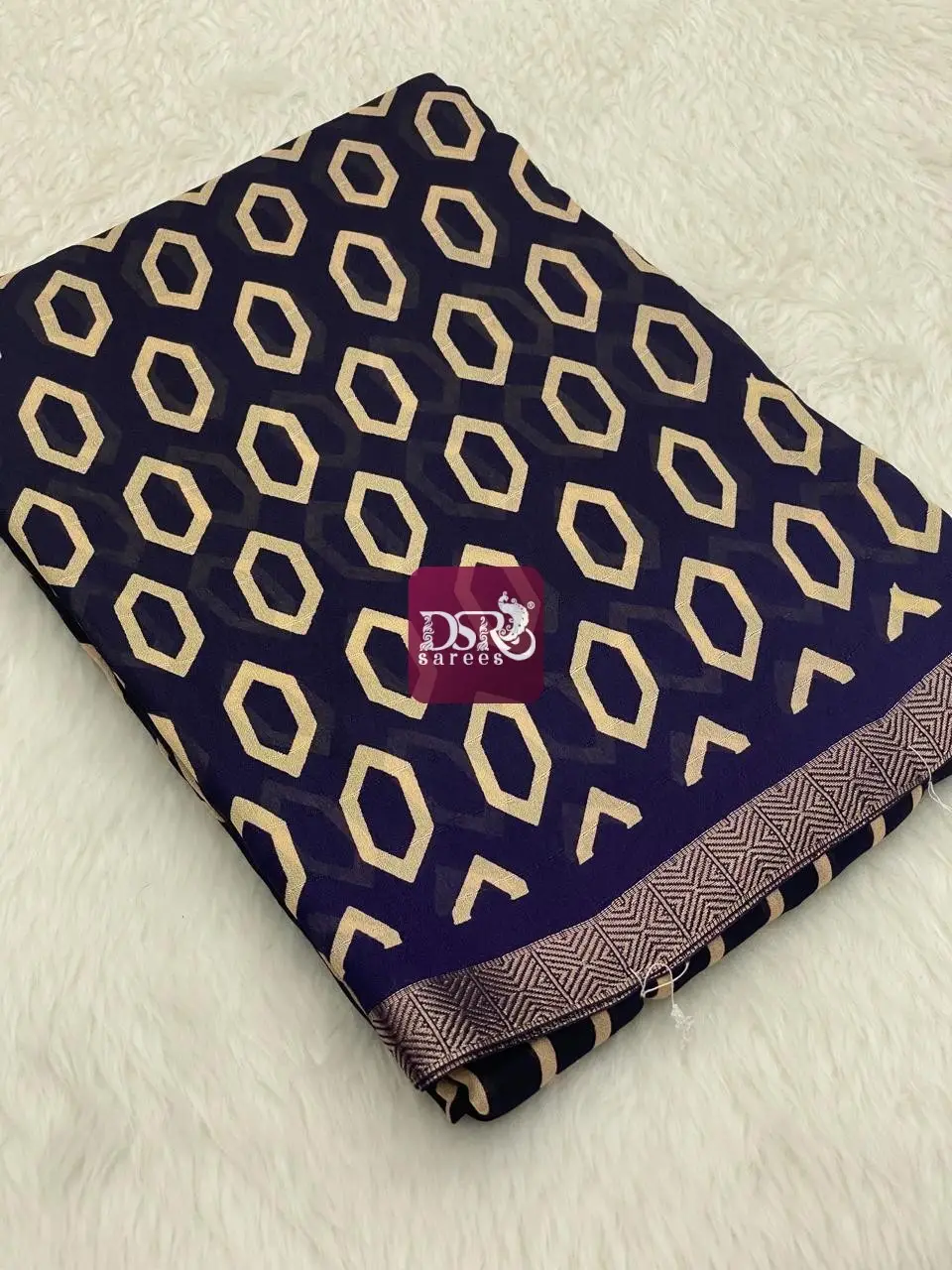 Viscose Chiffon Sarees