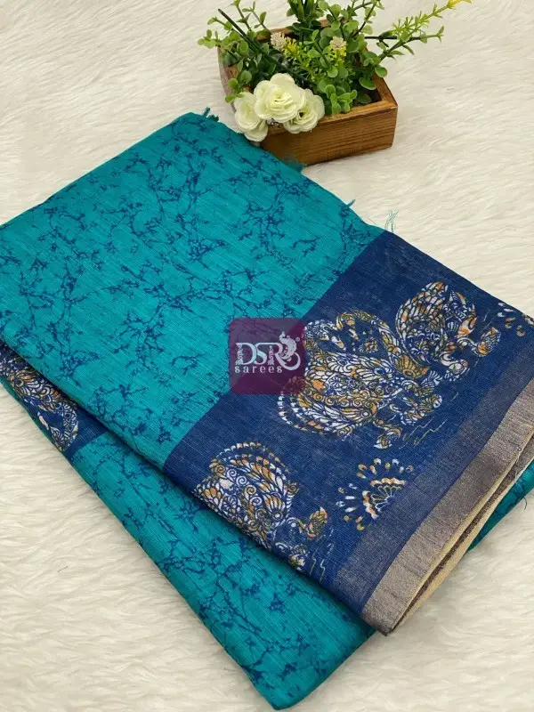 Chanderi Sico Sarees