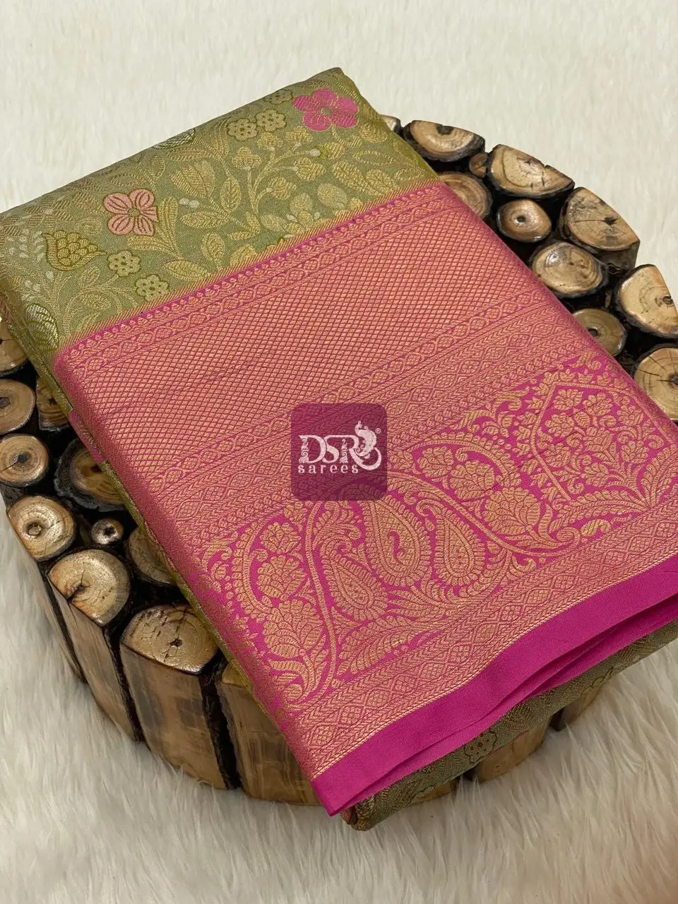 Meena Kari Tissue Bridal Sarees - vol1