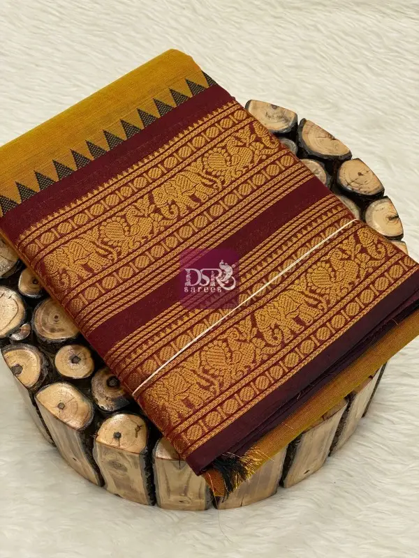 Chettinadu Cotton Sarees W/B
