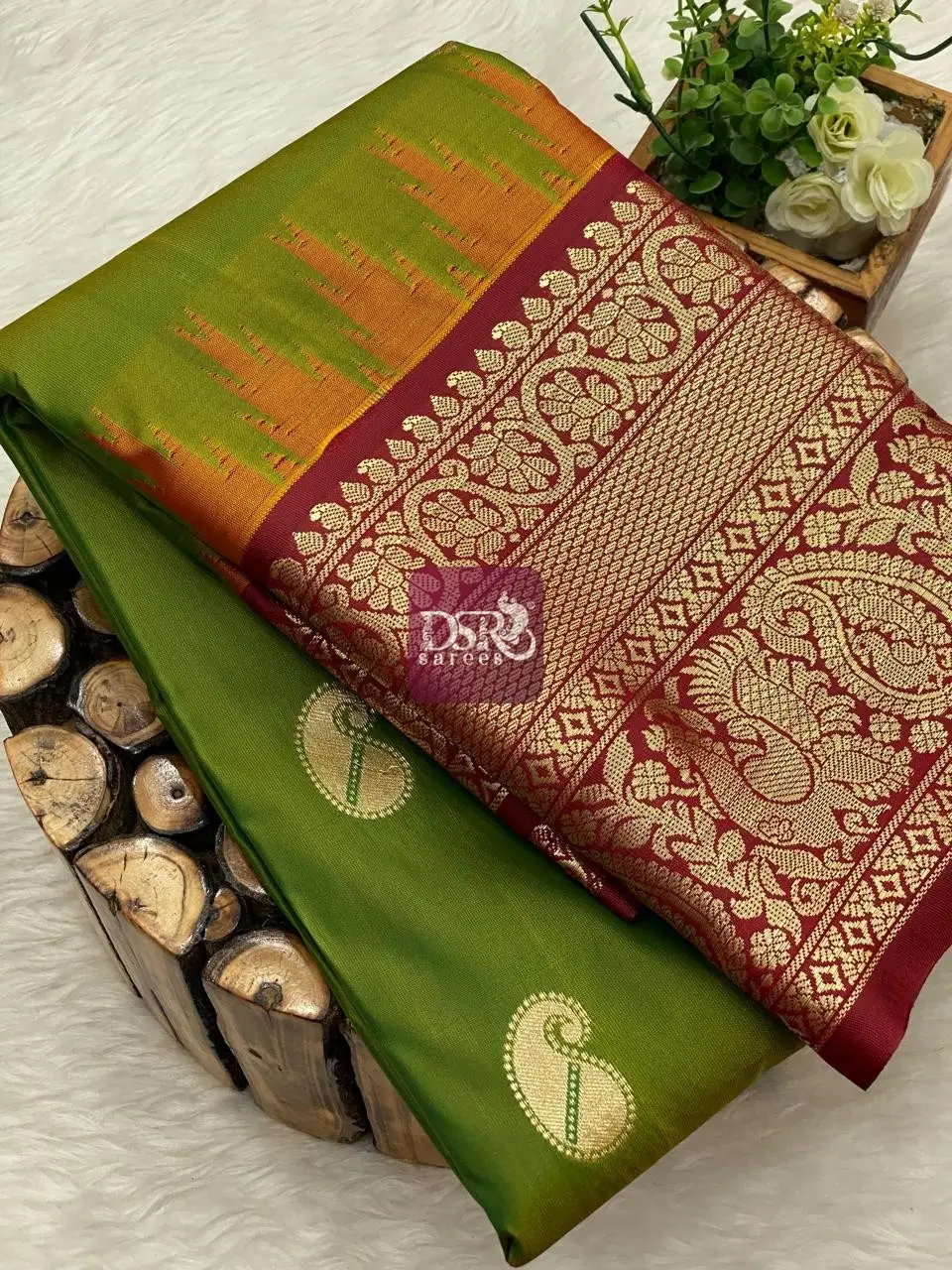 Semi Gadwal Border Sarees - Vol 1