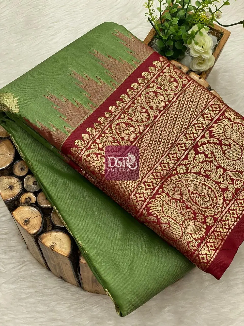 Semi Gadwal Border Sarees - Vol 1