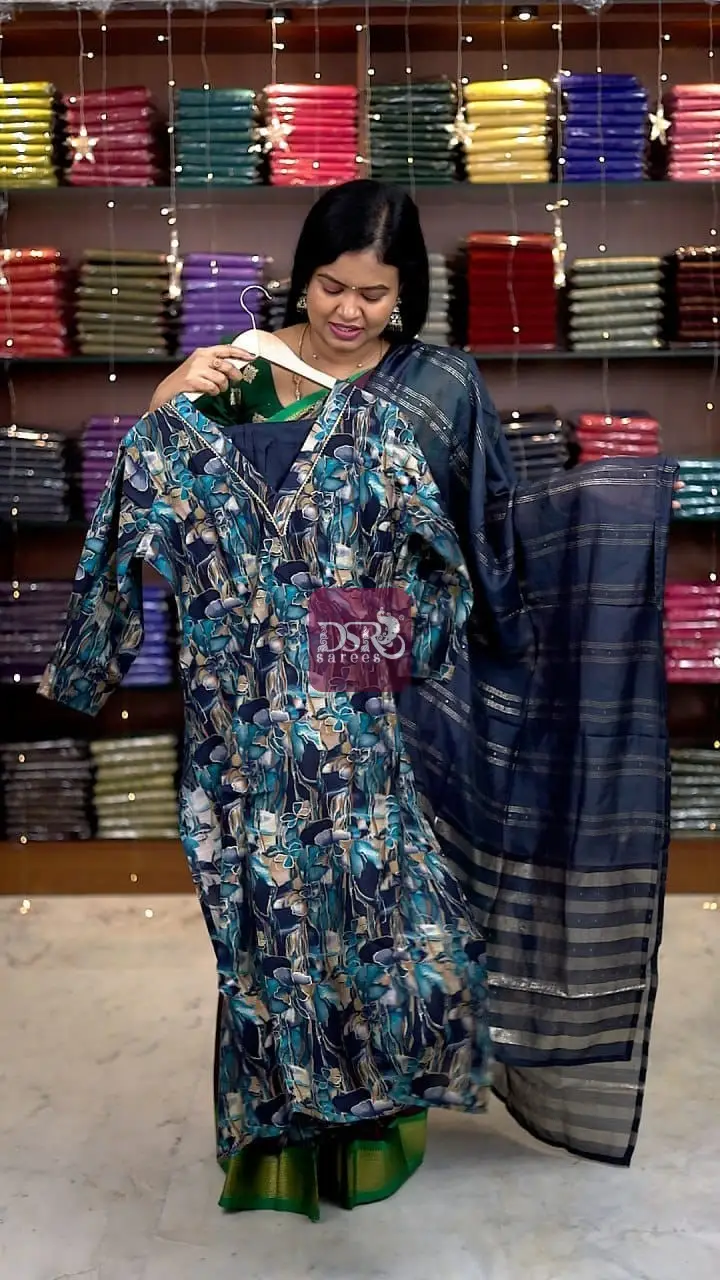 Muslin Designer Kurti Sets