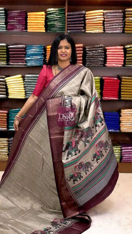 Kalamkari Dola Saree