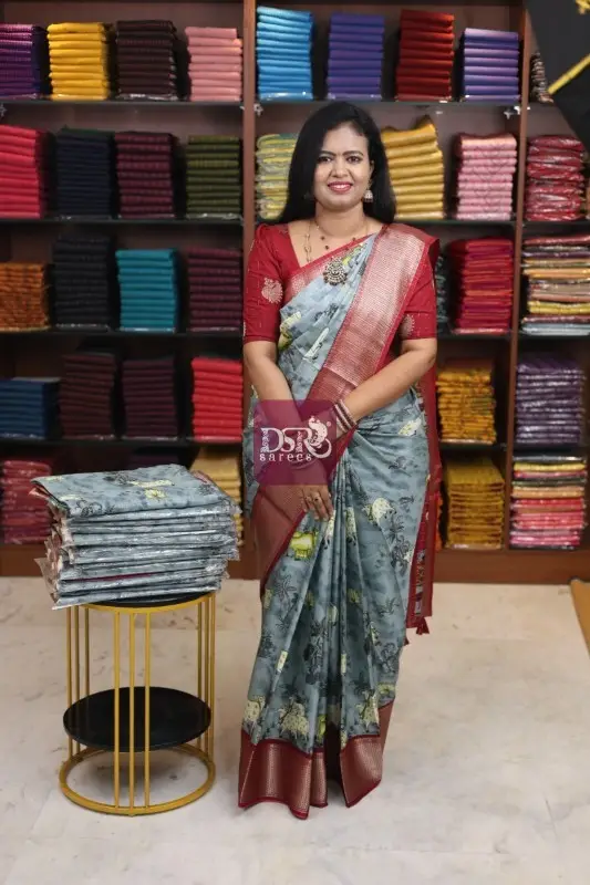 Tissue Dola Sarees - VOL1
