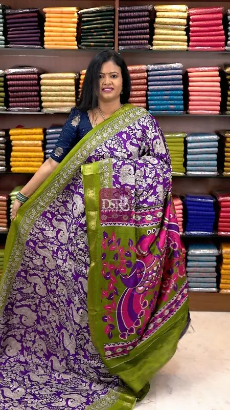 Viscose Reyon Cotton Saree