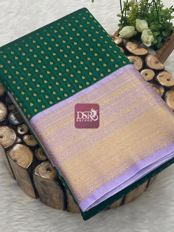 1000 Butta Korvai Border Saree
