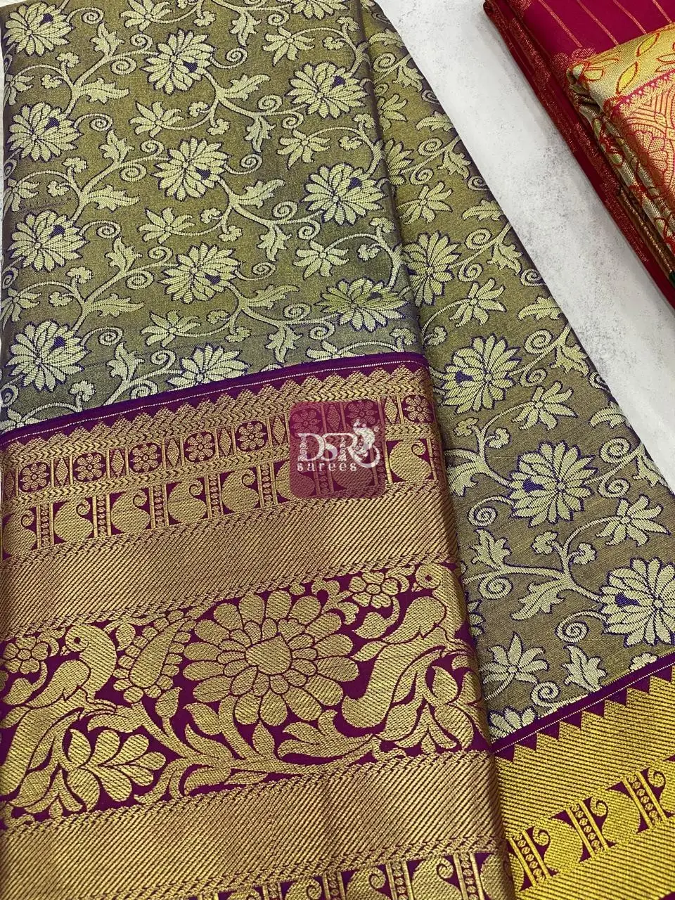 Semi Bridal Silk Sarees