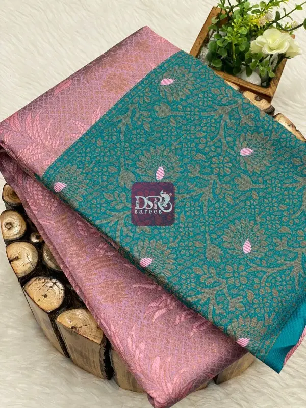 Semi Kanchi Brocade Silk Sarees