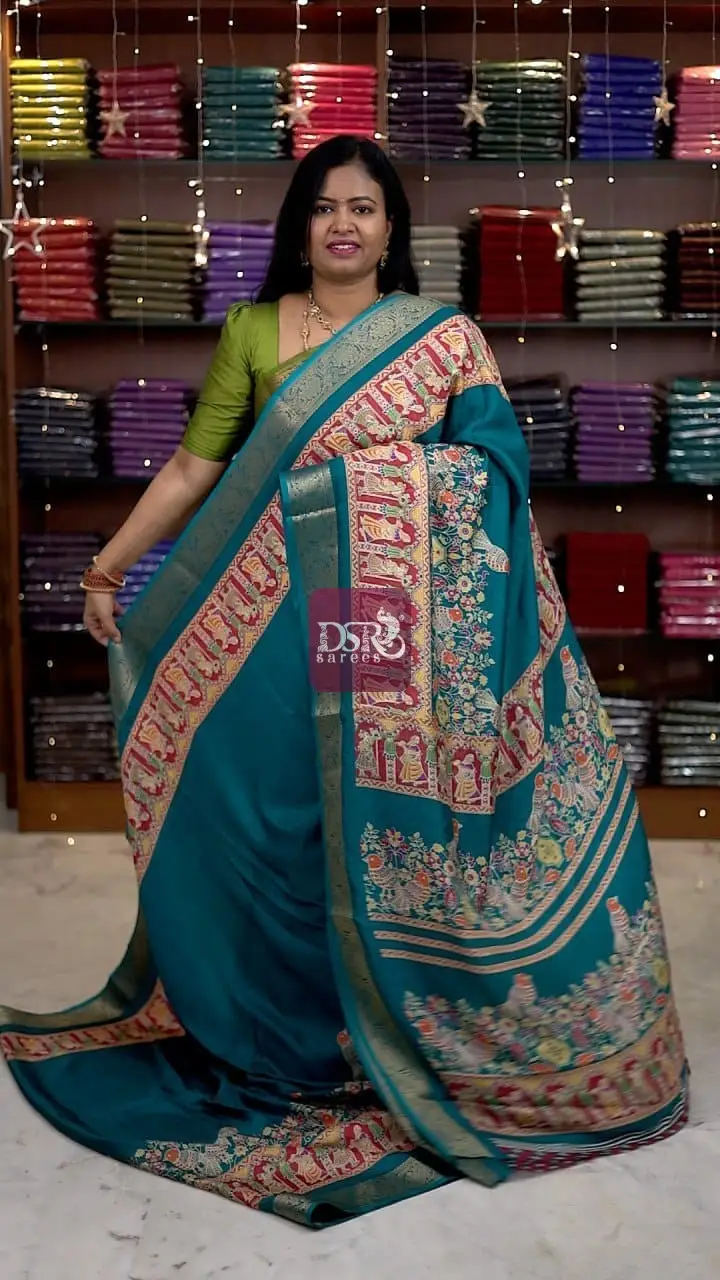 Georgette Dola Saree