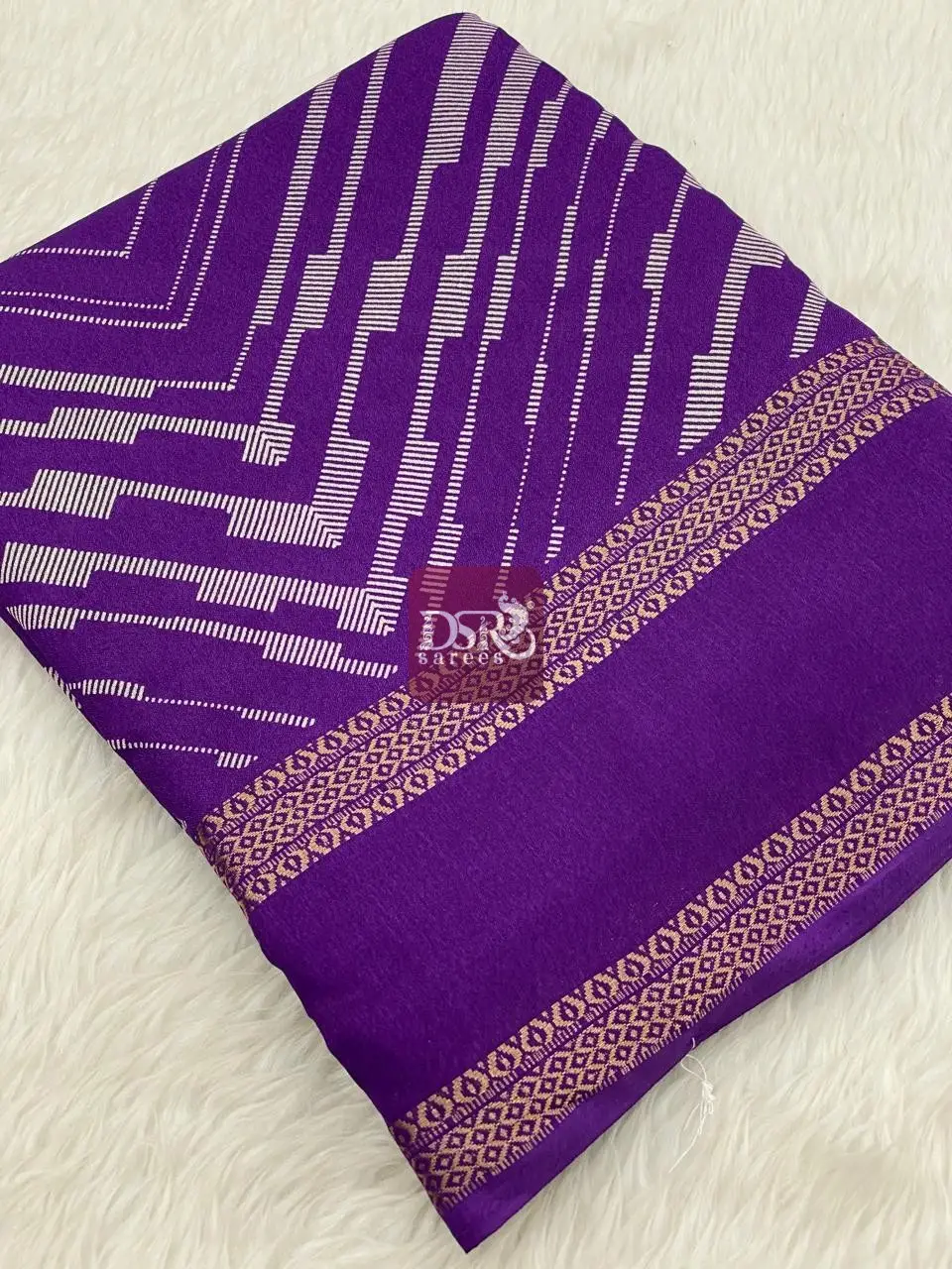 Viscose Chiffon Sarees - vol1