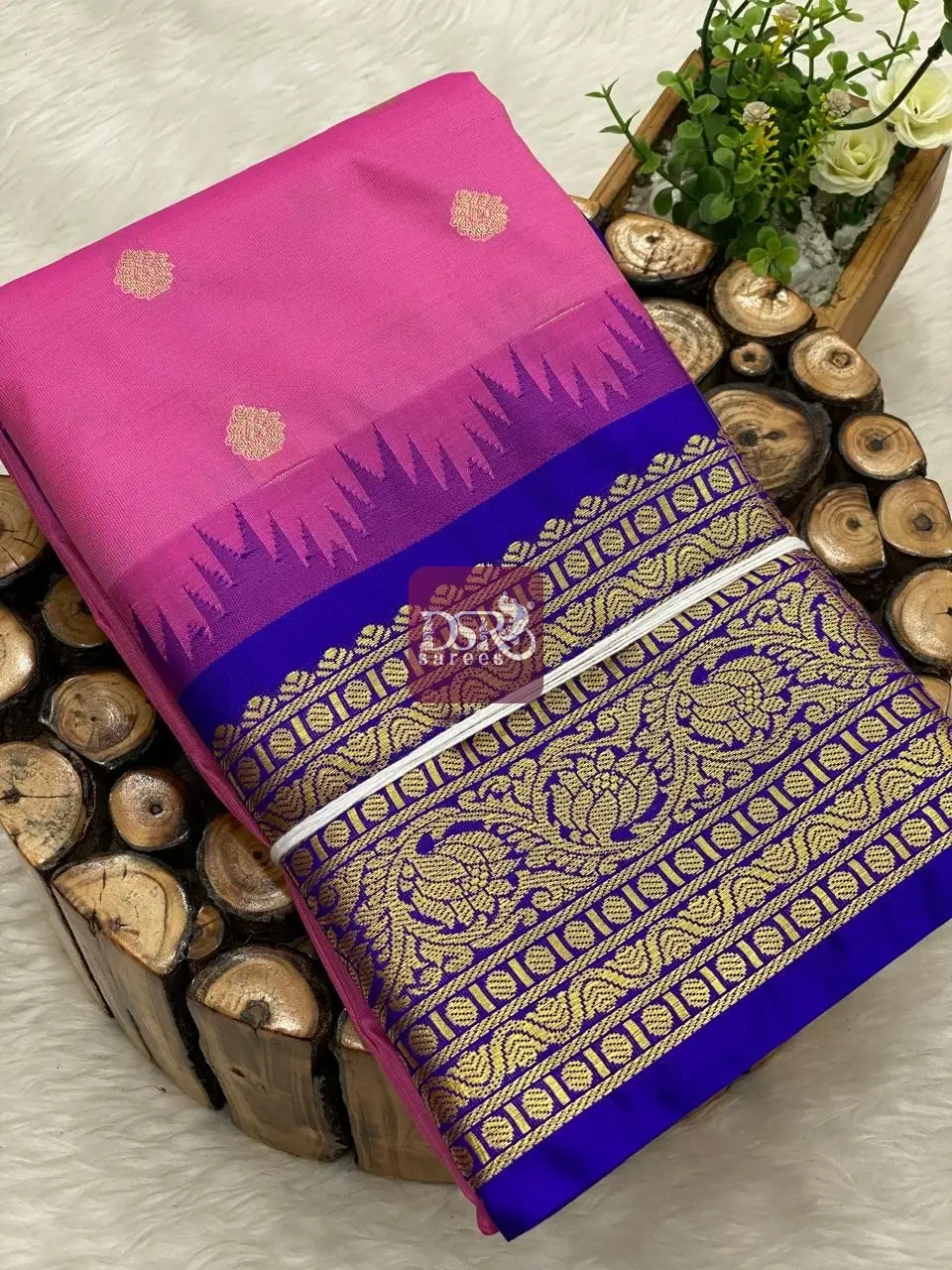 Semi Gadwal Border Sarees - Vol 1