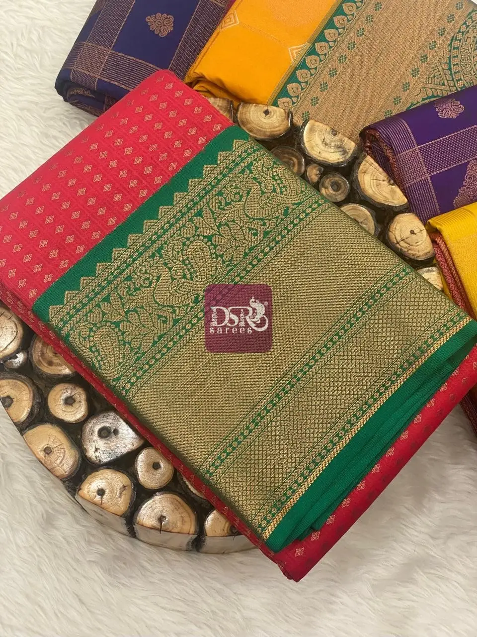 1000 Butta Korvai Border Saree