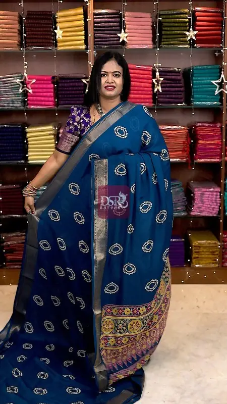 Viscose Chiffon Sarees - vol1