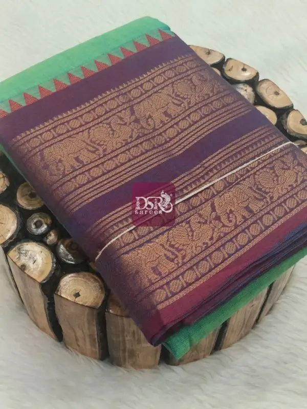 80's Count Chettinadu Sarees W/B