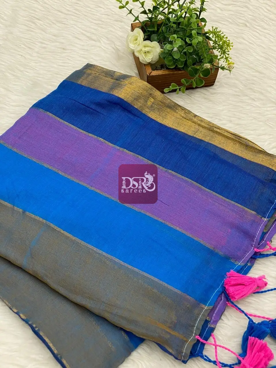 Rainbow Mul Mul Cotton Sarees
