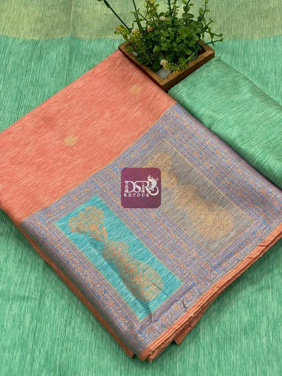 Semi Tussar Silk Salwar