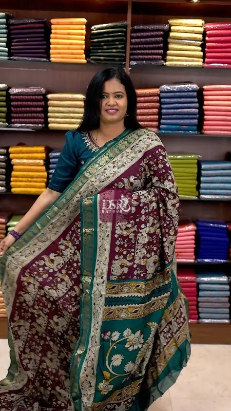 Semi Mysore Georgette Saree