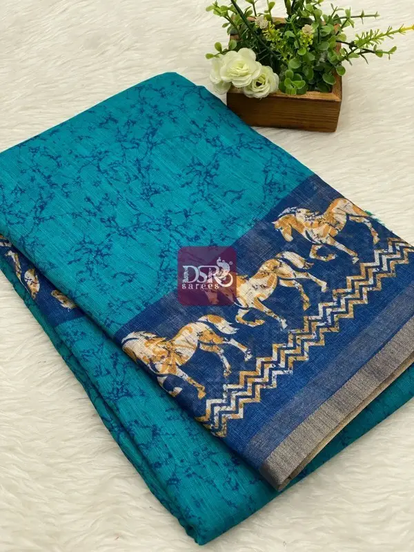 Chanderi Sico Sarees