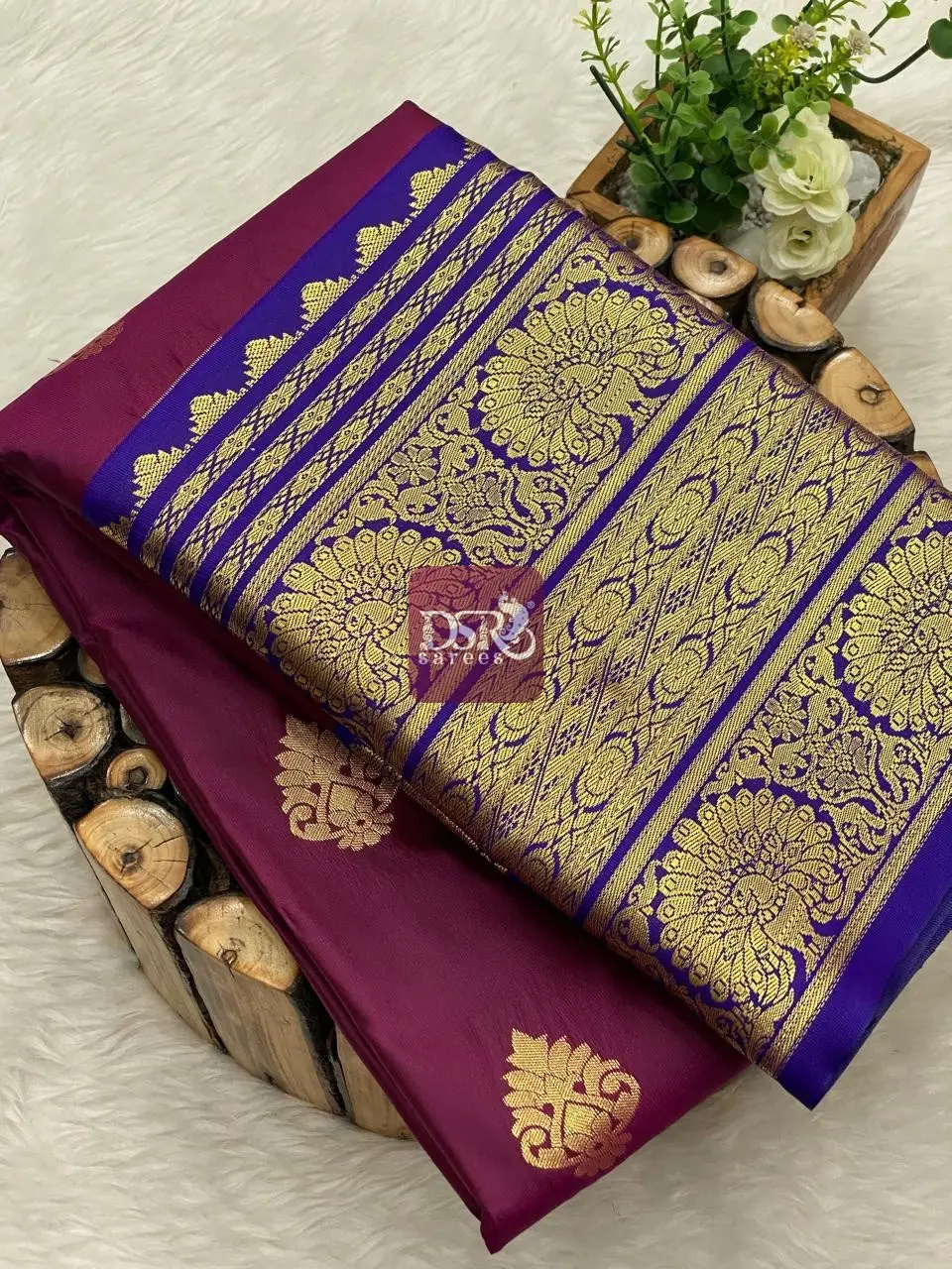 Semi Gadwal Border Sarees - Vol 1