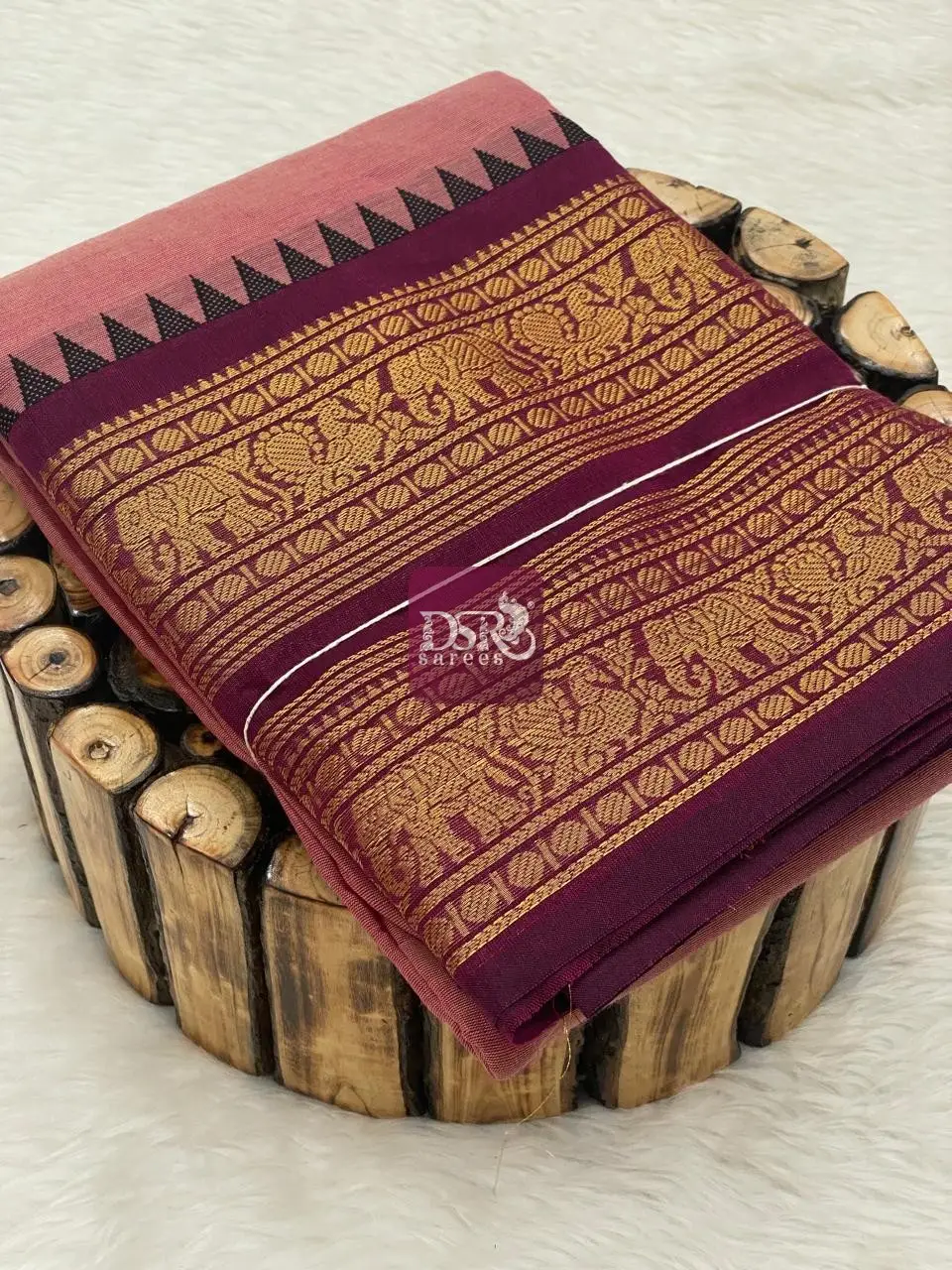 80's Count Chettinadu Sarees W/B