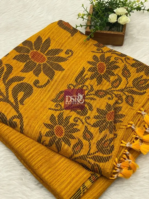Jute Cotton Sarees - VOL5