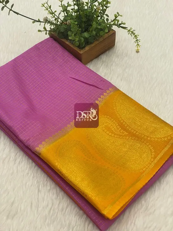 Mysore Silk Mango Sarees