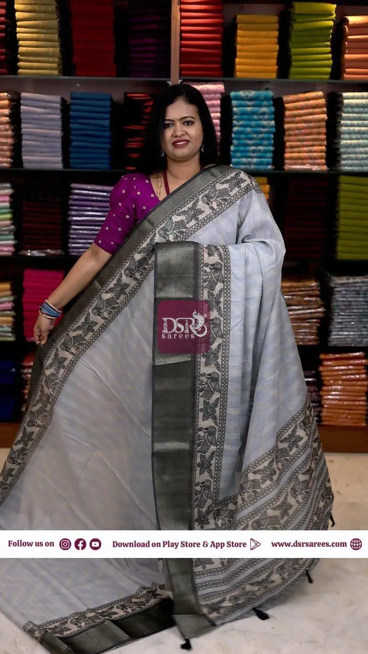 Chanderi Slub Cotton Sarees