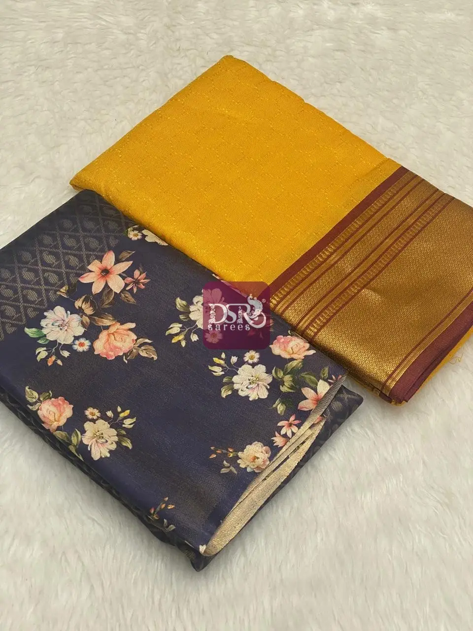 Gaji Silk + Brocade Silk