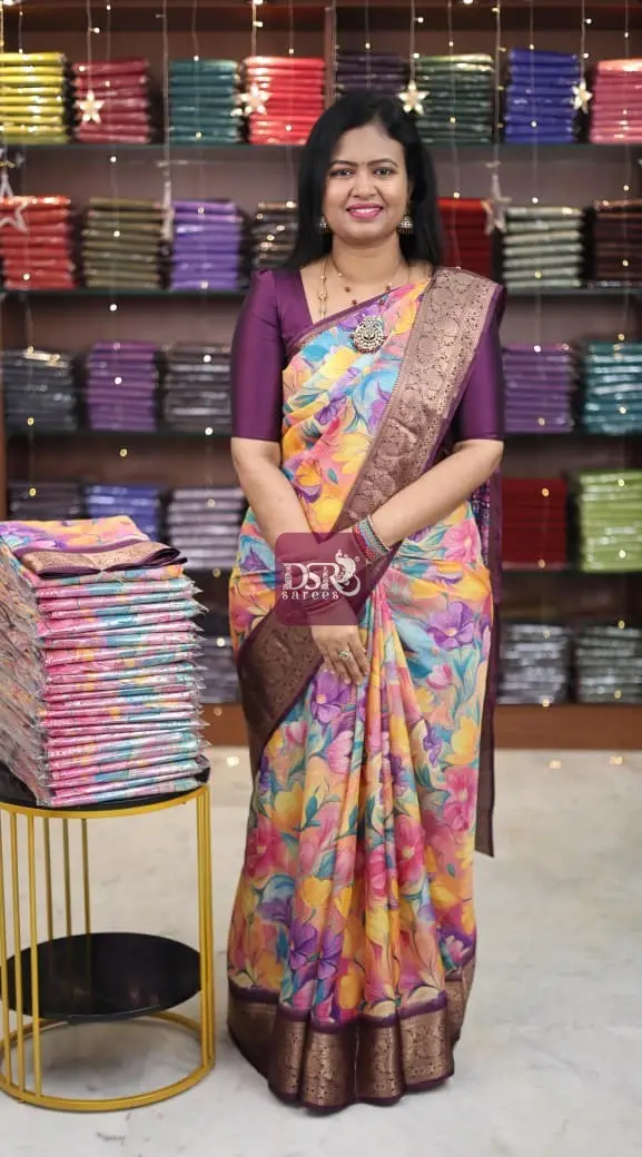 Semi Dola Silk Saree