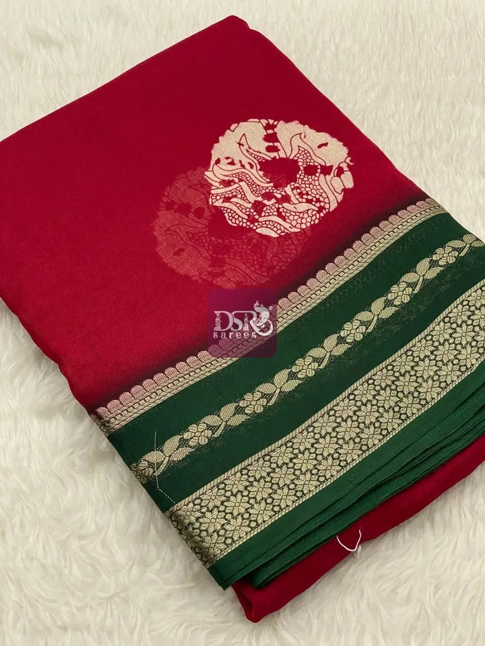 Chiffon Viscose Sarees - vol1