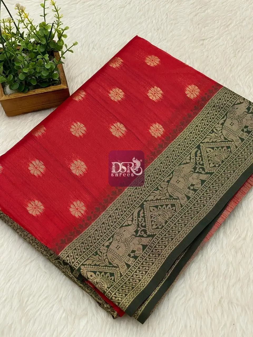 Munga Tussar Silk Sarees
