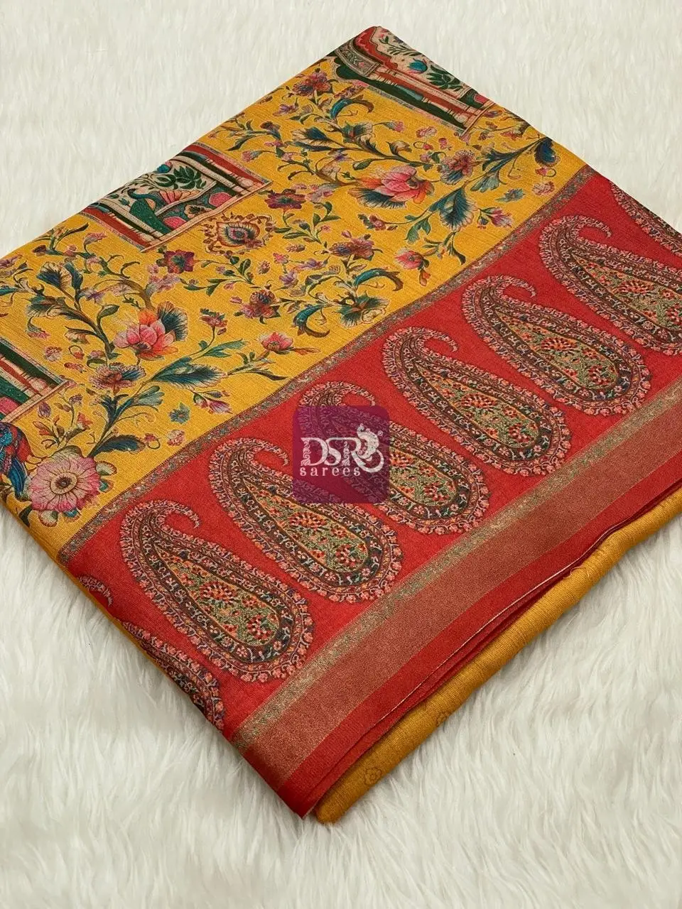 Soft Tussar silk
