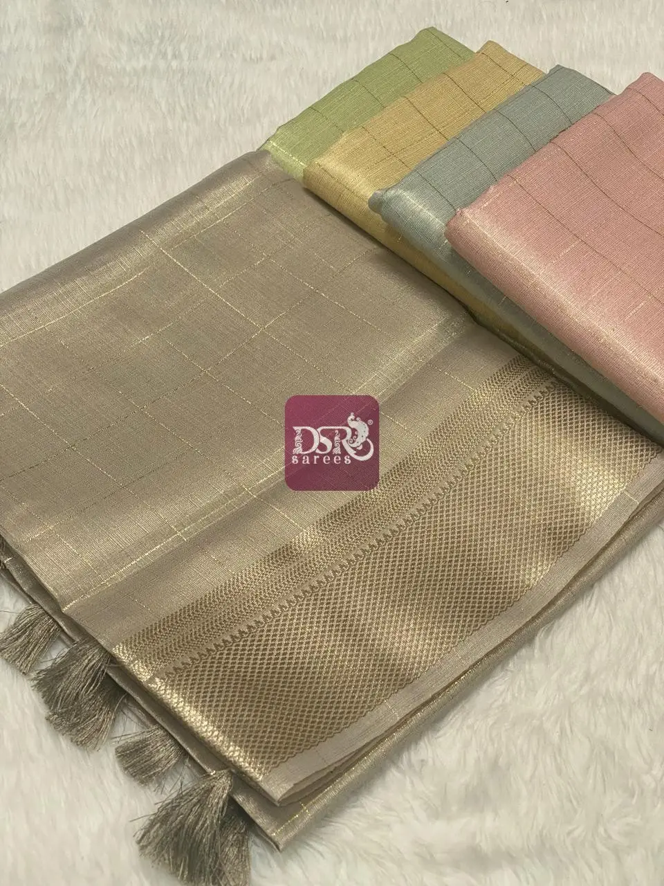 Kota Chanderi Tissue Sarees