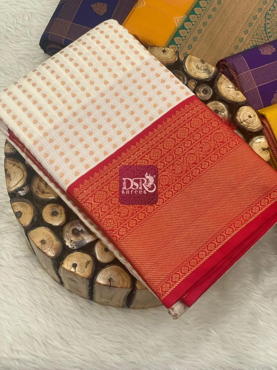 1000 Butta Korvai Border Saree
