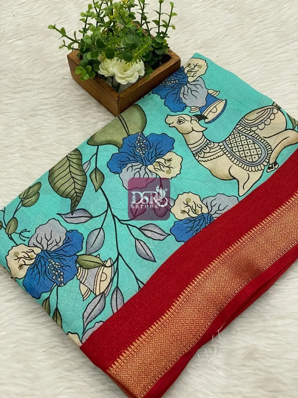 Georgette Tissue Silk Saree