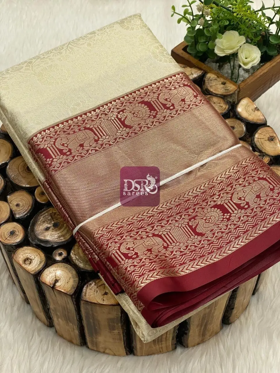 Tissue Brocade Silk Sarees
