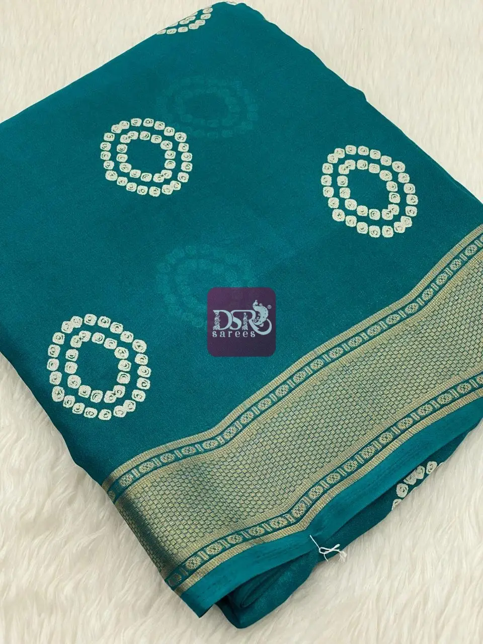 Viscose Chiffon Sarees - vol1