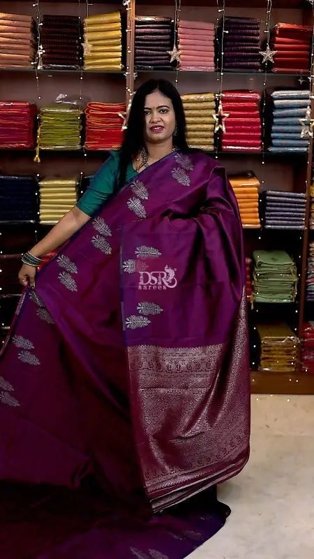 Silver Zari Soft Silk Sarees - vol1