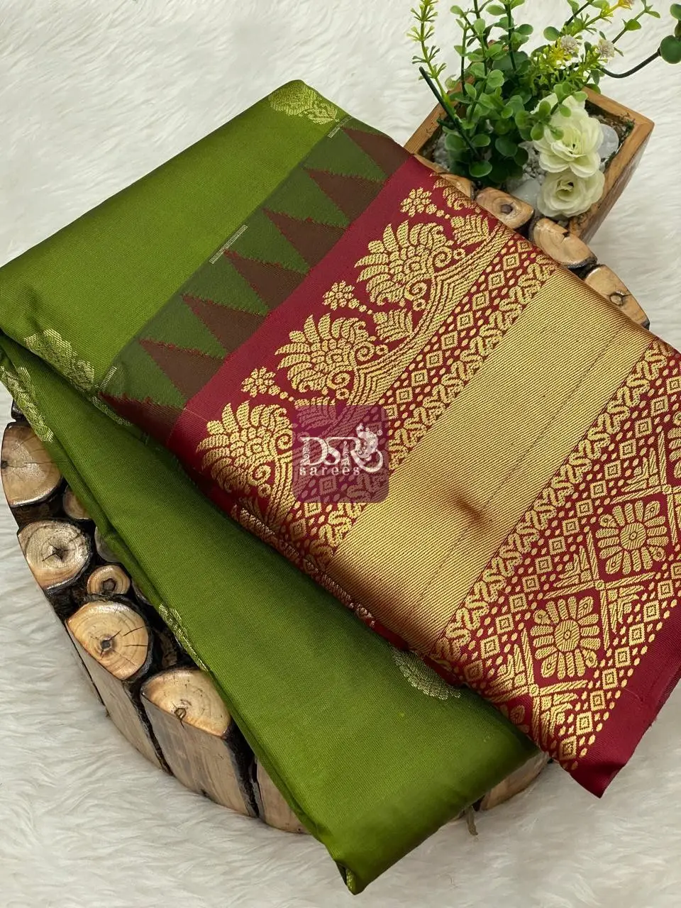 Semi Gadwal Border Sarees - Vol 1